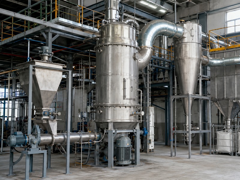 img of Titanium Dioxide Spin Flash Drying Project