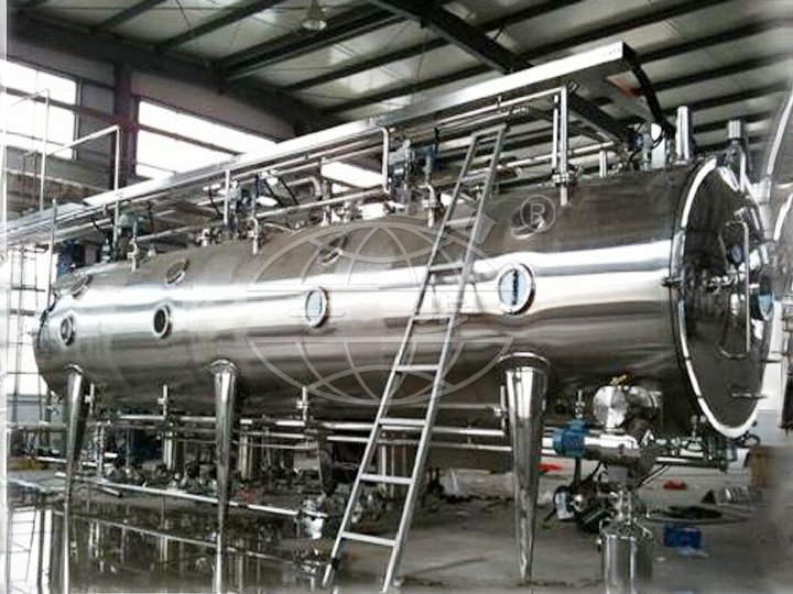 DWP Series  Mesh Belt Vacuum Dryer