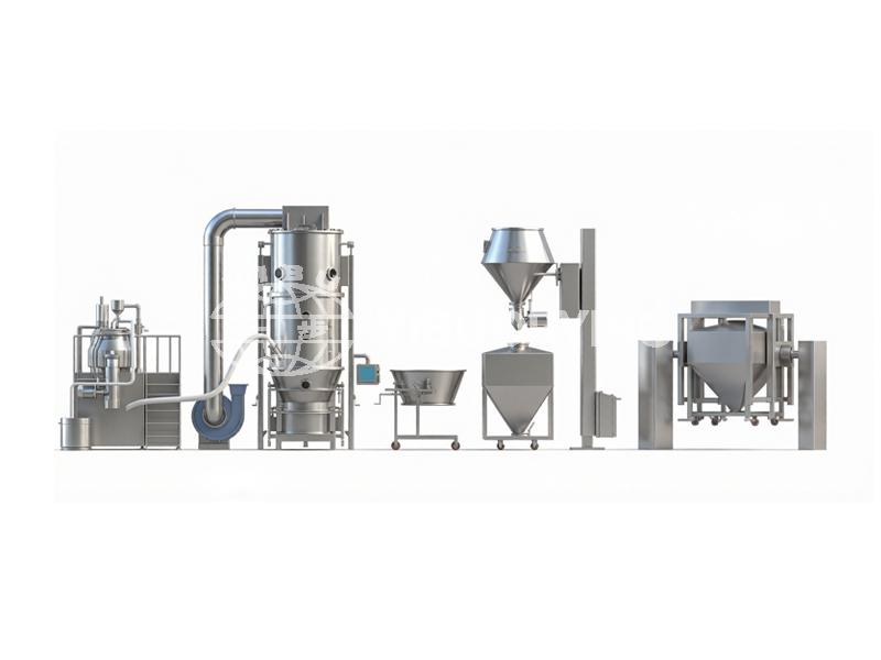 Solid Dosage Production Line for Pharma and Foodstuff Industry
